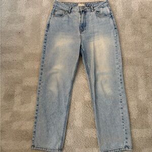 Free People We The Free Light Blue Jeans